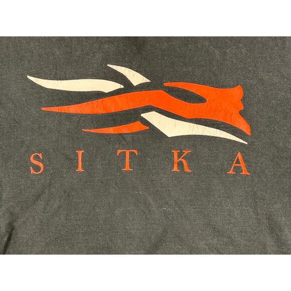 Sitka Shirt Men’s Sz Medium Black Graphic Tee Outdoor Hunting Short Sleeve - Picture 6 of 8